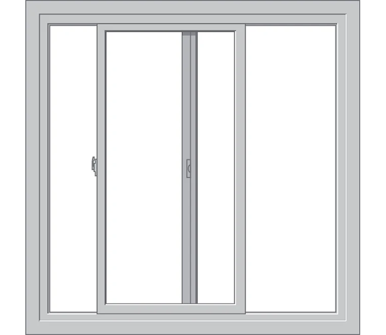 North Platte Pella Hurricane Shield Series Vinyl Sliding Window