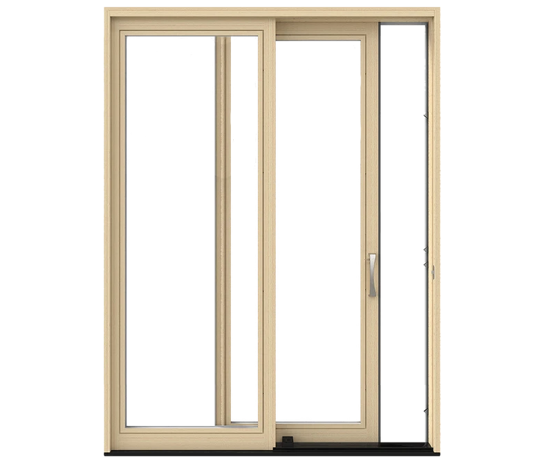 North Platte Pella Lifestyle Series Wood Sliding Patio Doors